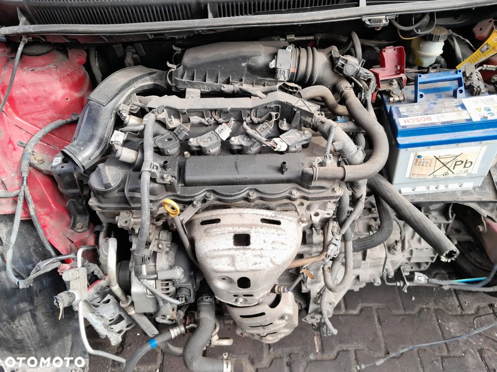 Silnik TOYOTA Auris Yaris I II 09-14r. 1.33 Dual VVT-i 99KM 1NRFE - 4