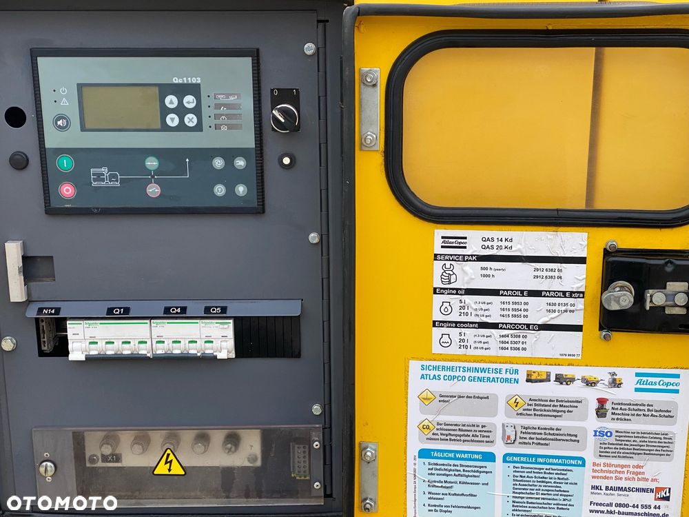 Atlas Copco QAS20 20kVA Mobile - 6