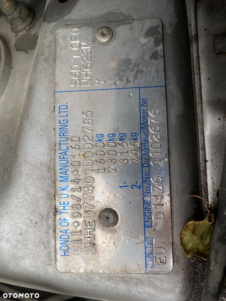 Honda Civic 1.4i LS - 10