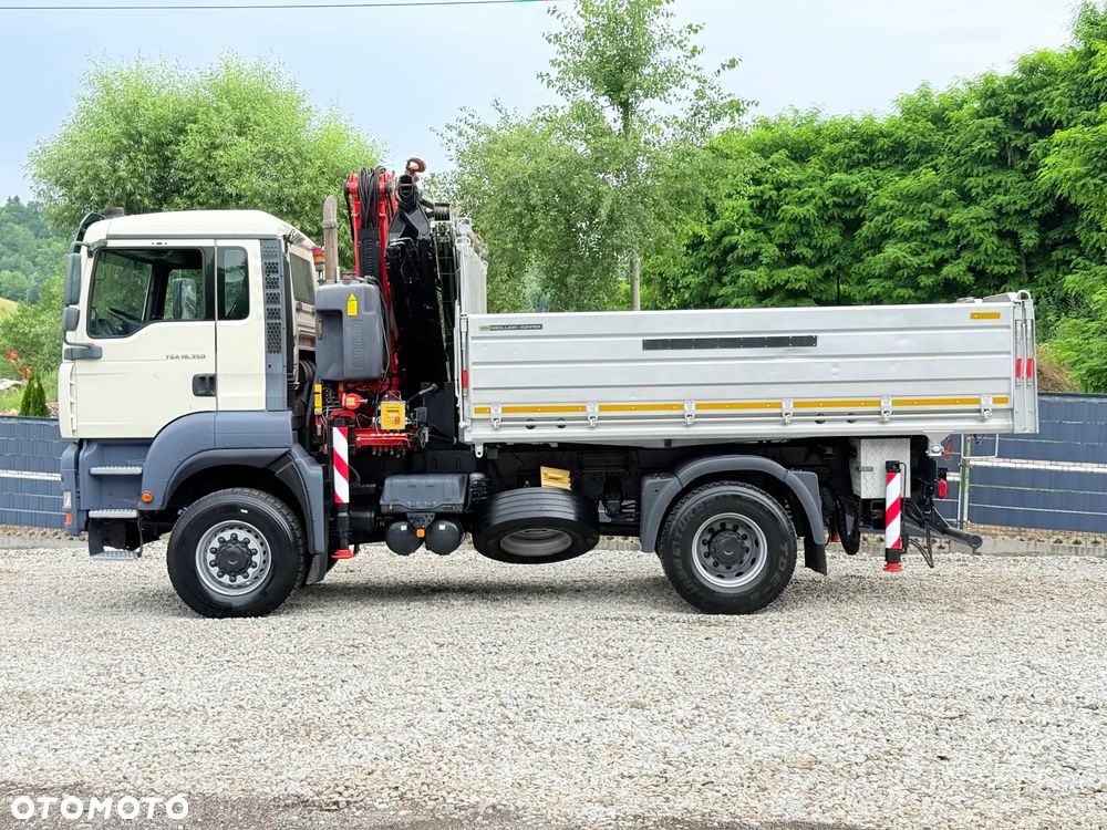 MAN * MAN TGA 18-350 * 4x4 * HDS Fassi 235 CXP * Kiper Wywrotka * Sprowadzony* Bardzo Dobry Stan * - 9