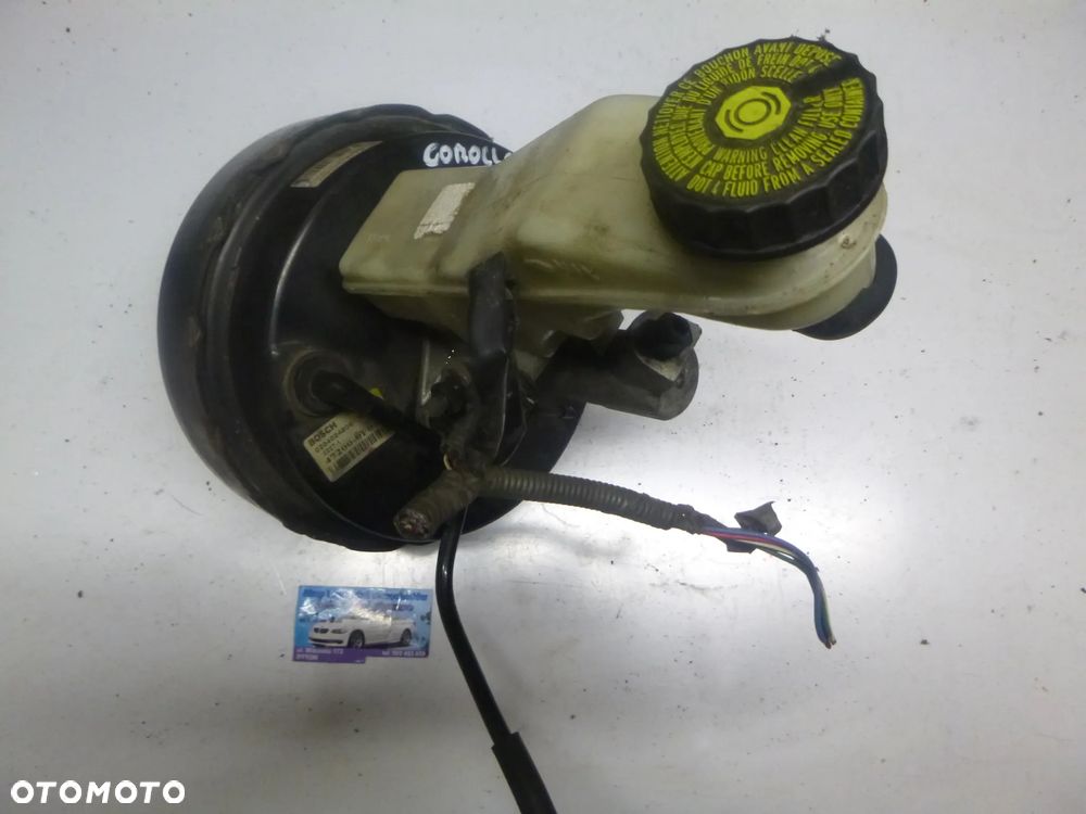 SERWO POMPA HAMULCOWA TOYOTA COROLLA VERSO II 2,0 D4D  + WYSPRZĘGLIK 2004r  47200-0F030 - 1