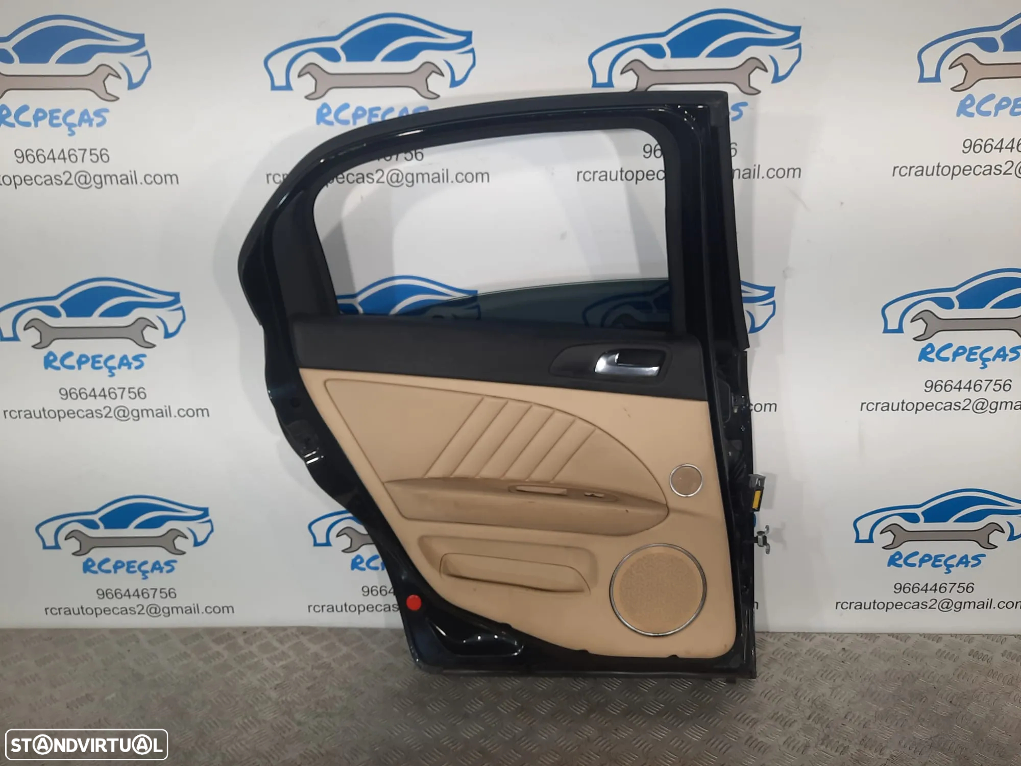 PORTA TRASEIRA TRÁS ESQUERDA ALFA ROMEO 159 939 SEDAN CARRO FECHO ELEVADOR MOTOR PUXADOR VIDRO - 7