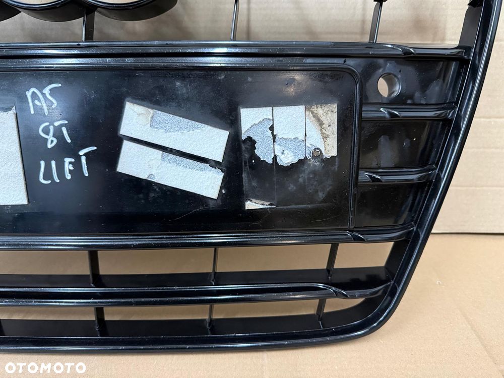 AUDI A5 8T LIFT S-LINE 12-17 GRILL ATRAPA ZDERZAKA CZARNA 8T0853651G - 10
