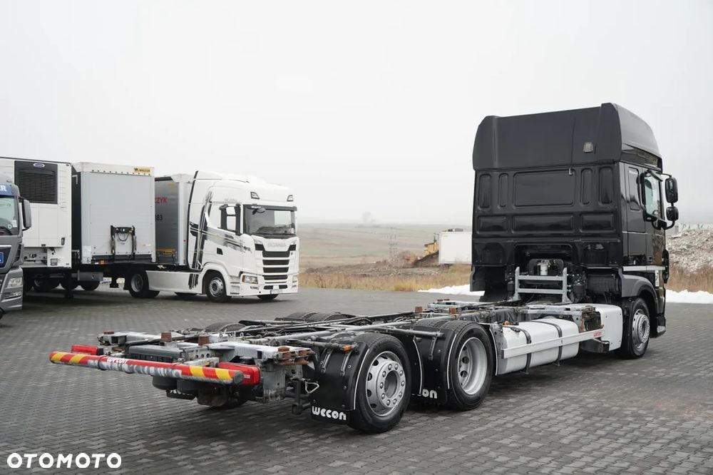DAF XF 480 / BDF / 6X2 / / SSC / KLIMATYZACJA POSTOJOWA / OŚ PODNOSZONA / MEGA - 5