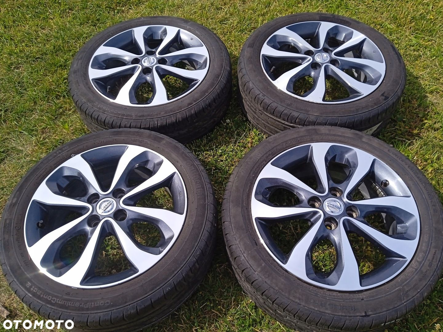 felgi aluminiowe 4x100 Nissan Micra opony lato 185/55 R16 mm - 2