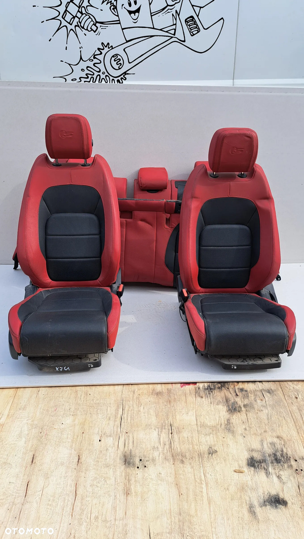 Jaguar F-Pace S X761 fotele kanapa środek fotel siedzenia