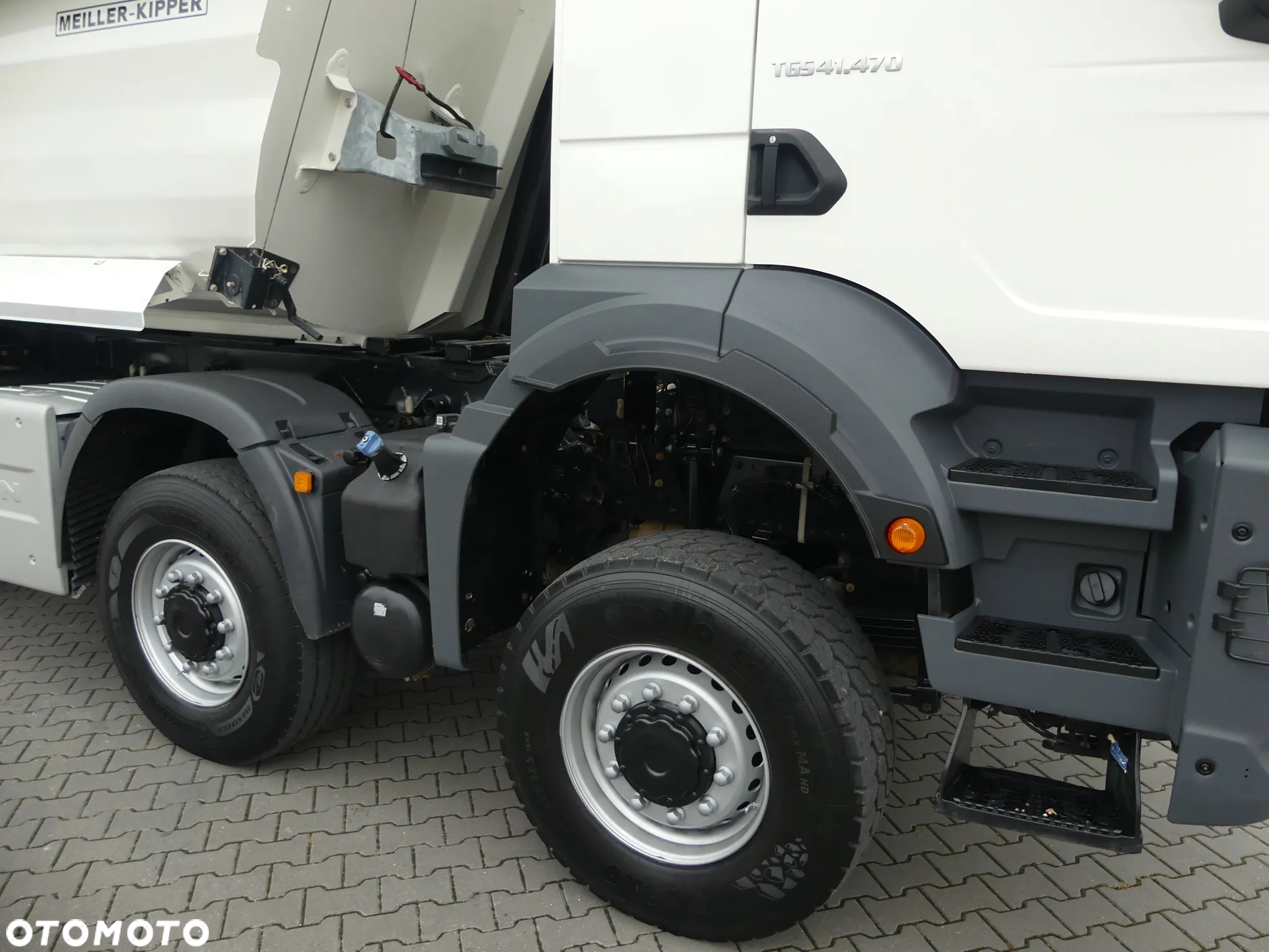 MAN TGS 41.470 / 8x8 / WYWROTKA MEILLER / MANUAL / NISKI PRZEBIEG / - 12