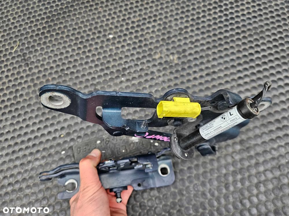 Zawias Zawiasy Maski 7249887 7263055 7249888 7263056 Nabój Pirotechniczny Ochrona Pieszych Lewy Prawy Komplet BMW 5 F10 F11 - 15