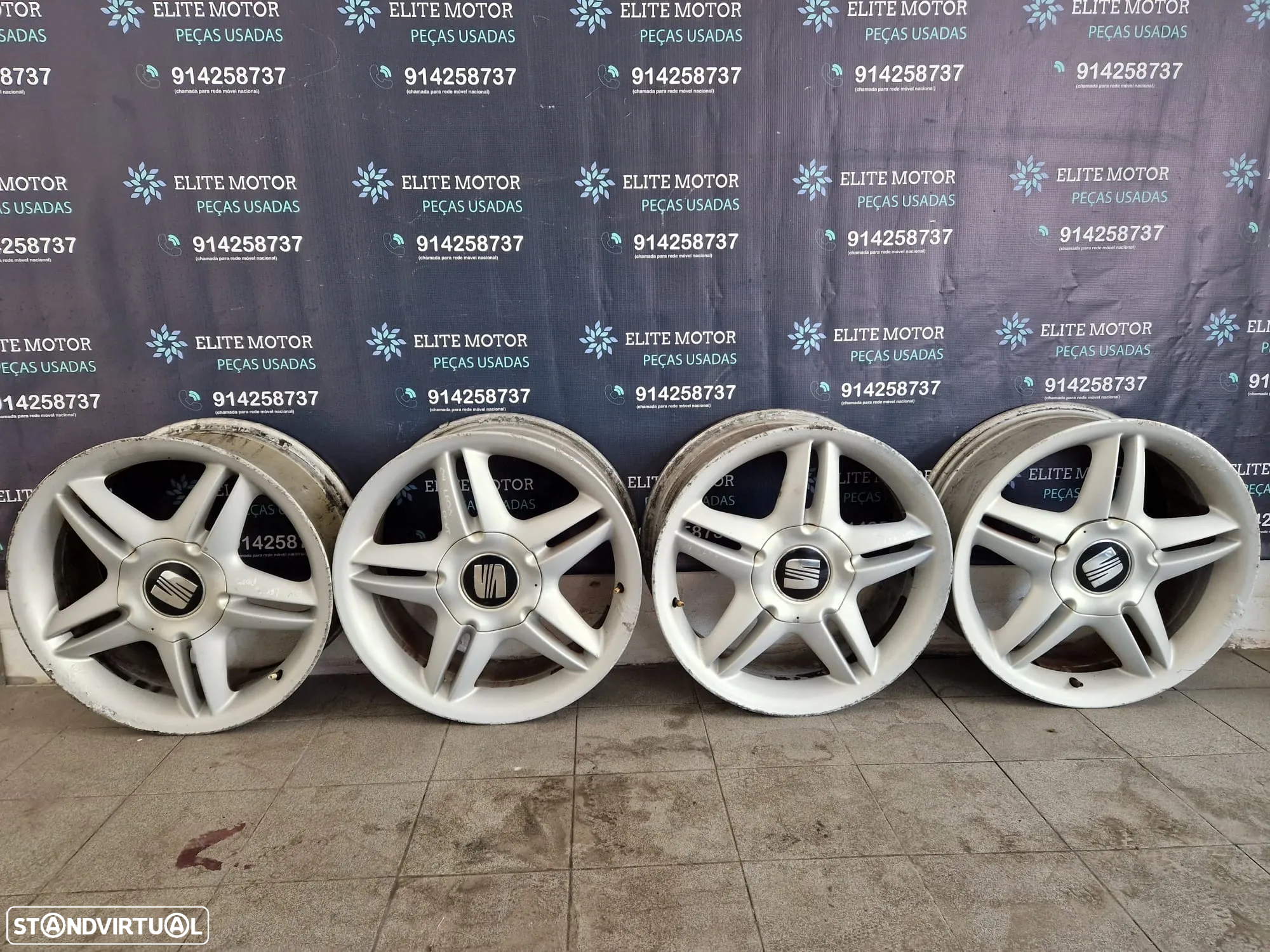 Jantes usadas SEAT LEON FR 17 TOPSPORT 1M 5X100 - 3