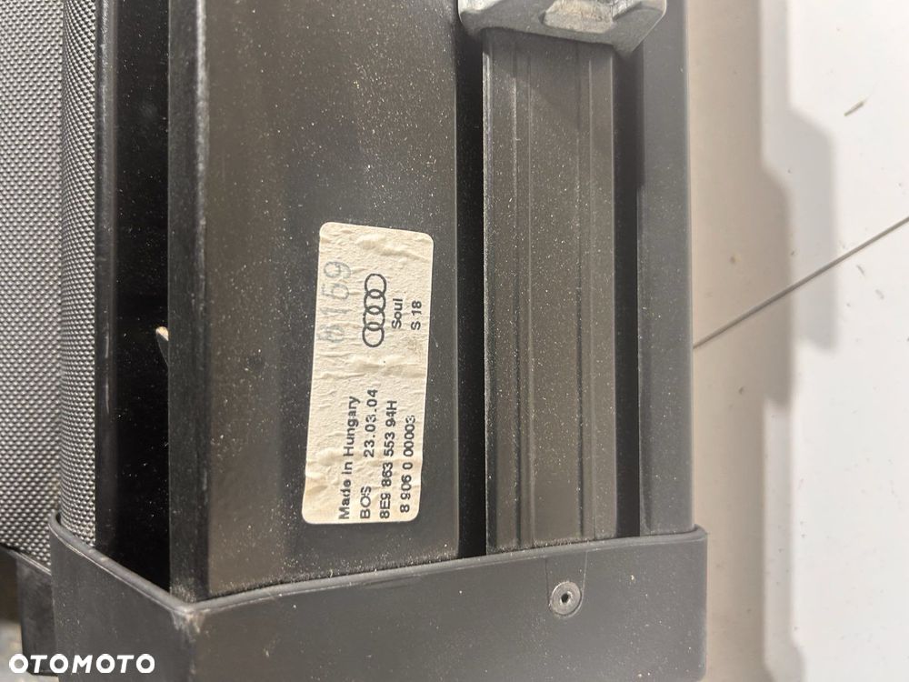 Roleta bagażnika z siatką kombi/avant soul czarna Audi A4 B6/B7 8E9 863 94H - 3