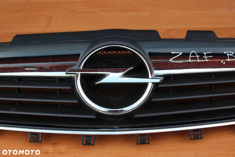 ATRAPA GRILL MASKI OPEL ZAFIRA B  CHROM PRZEDLIFT EUROPA ORYGINAŁ - 3