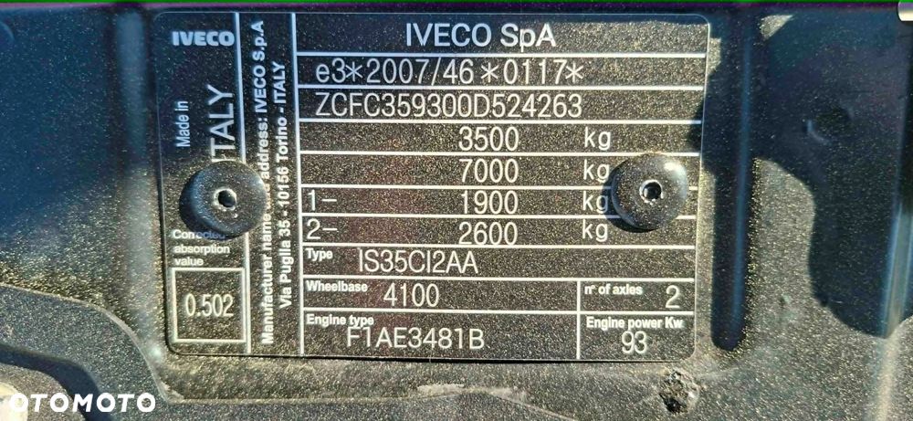 Iveco 35C13, 35C12, 35C14, 35C15 - 15