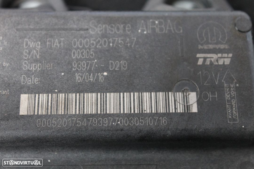 Centralina de Airbag Fiat Tipo - 3