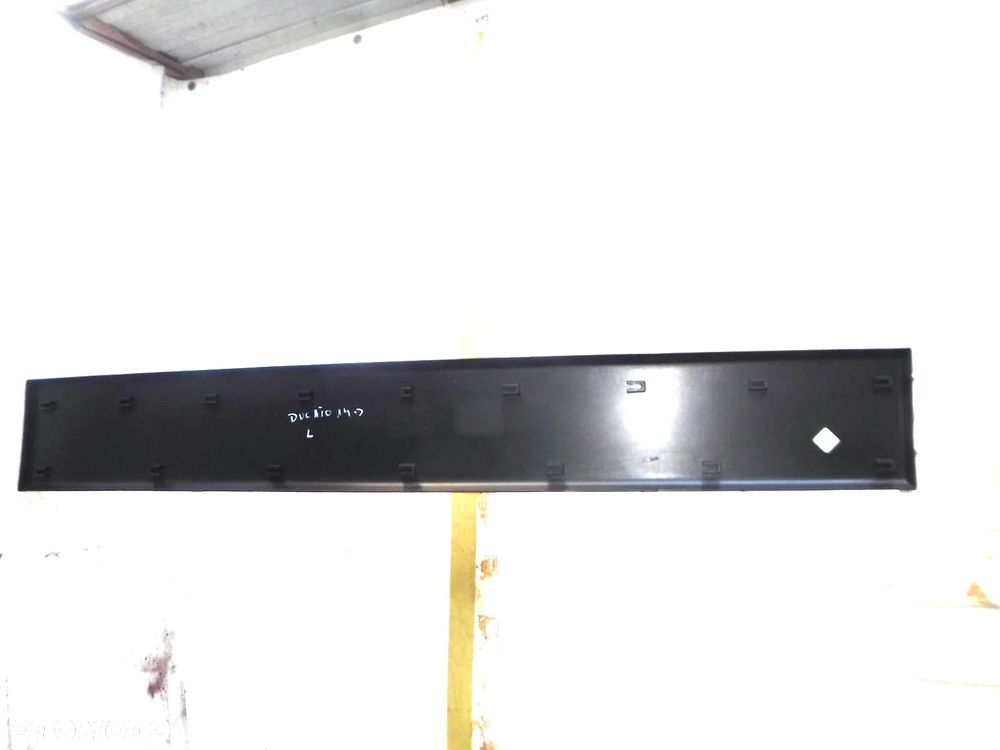 ducato boxer jumper 14r- listwa boczna lewa nowa oryginał na błotnik tył - 2