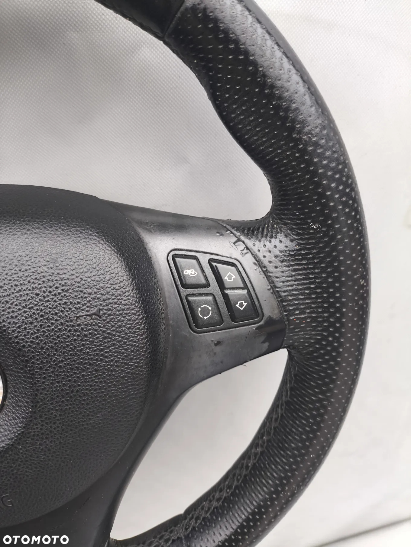 BMW 3 E90 E91 MPAKIET M PAKIET KIEROWNICA SKÓRA MULTIFUNKCJA AIRBAG - 4