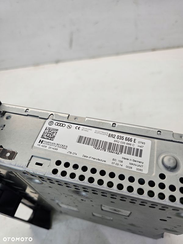 JEDNOSTKA MMI CZYTNIK AUDI A4 A5 Q5 8R2035666E - 8