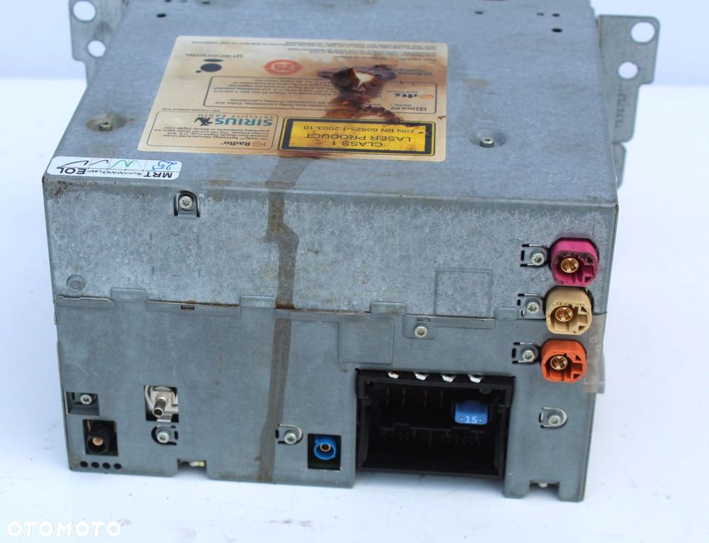 RADIO CZYTNIK NAWIGACJI NAVI BMW F01 F10 9257010 - 5