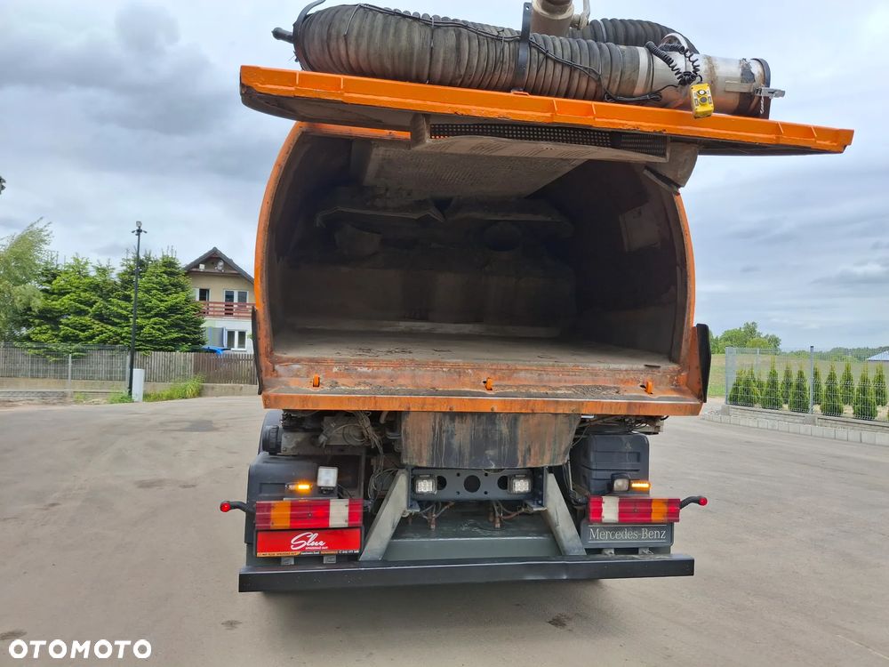 Mercedes-Benz Axor 1823 Zamiatarka Bucher Optifant 70 Szczotki Lewa Prawa Strona 2 Silniki Rura Do Liści Odchwaszczarka - 24