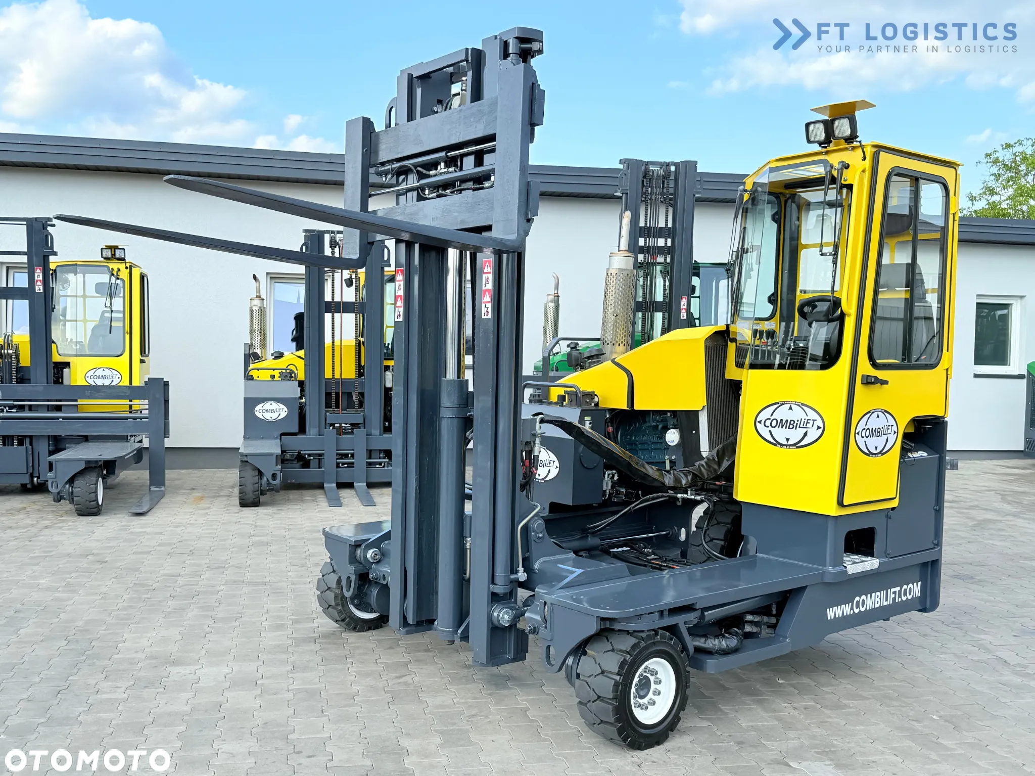 Combilift C4000 / DIESEL / DUPLEX - 4100MM / POZYCJONER / JEDYNIE 2951MTH / JAK NOWY - 24