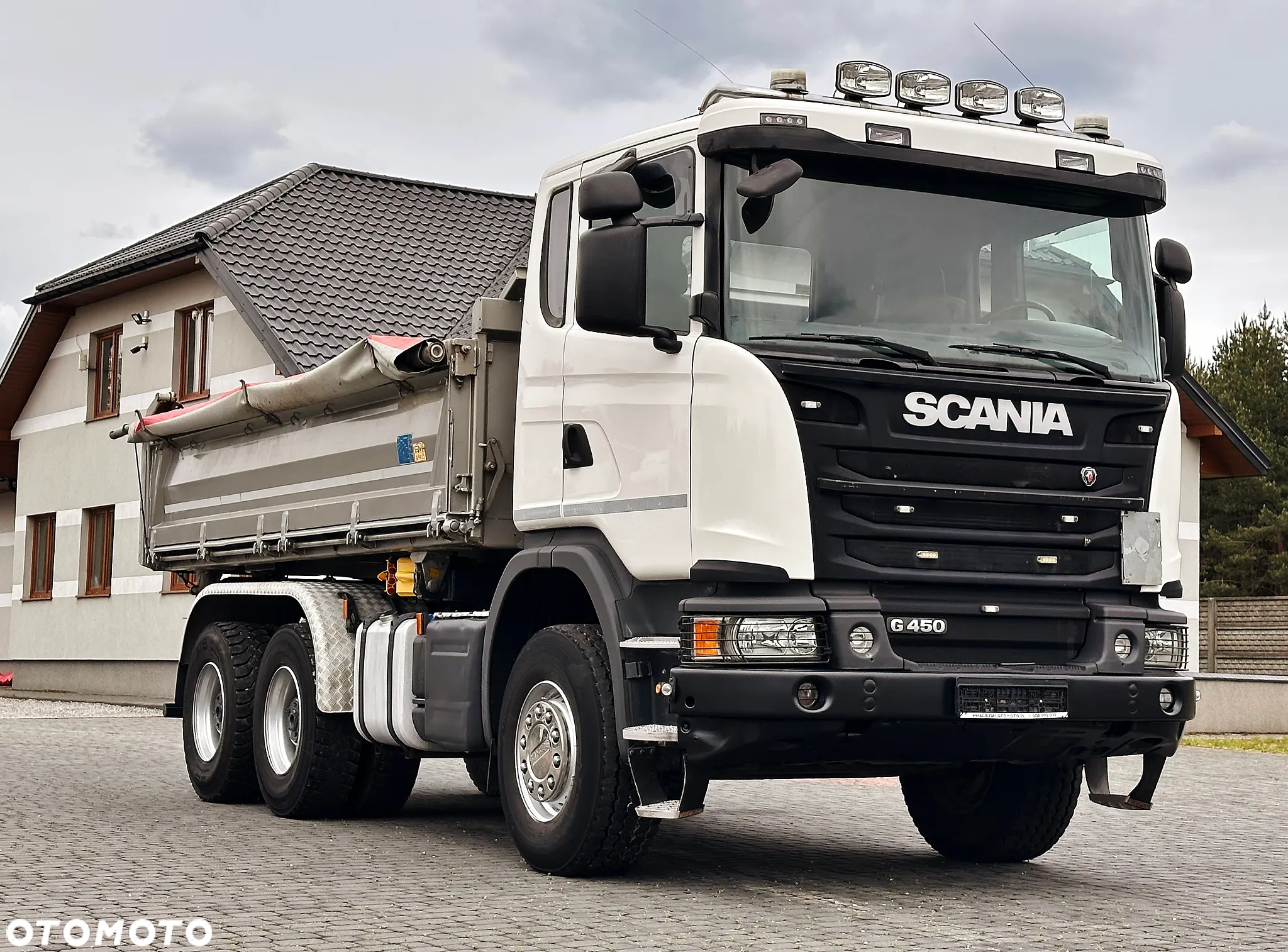 Scania G450 bez EGR / 6X4 / WYWROTKA MEILLER 3S / BORDMATIC - 23