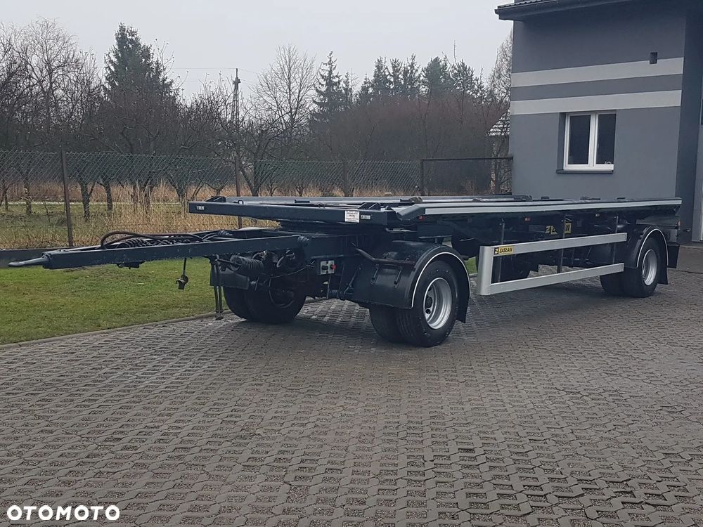 Zaslaw D-659 DO KONTENERÓW HAKOWCA POD KONTENERY 2 OSIE BLIŹNIAKI RESORY MEILLER - 2