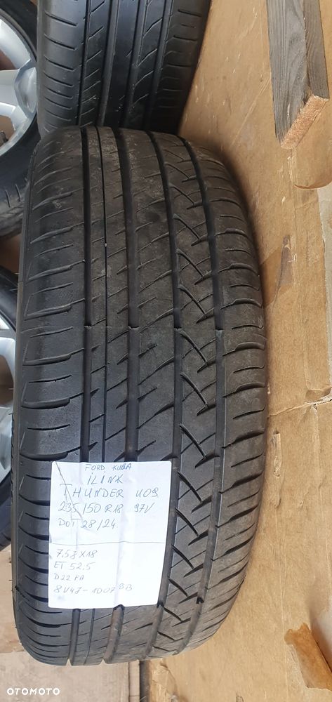 Alufelgi alusy felgi aluminiowe 5X108 7.5J ET52.5 R18 Ford Kuga MK2 8V4J-1007-BB - 6