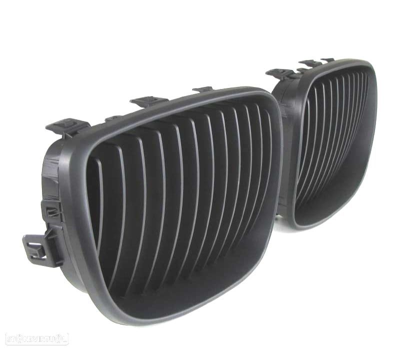 GRELHAS BMW E81 E82 E87 E88 07-12 PRETO MATE - 2