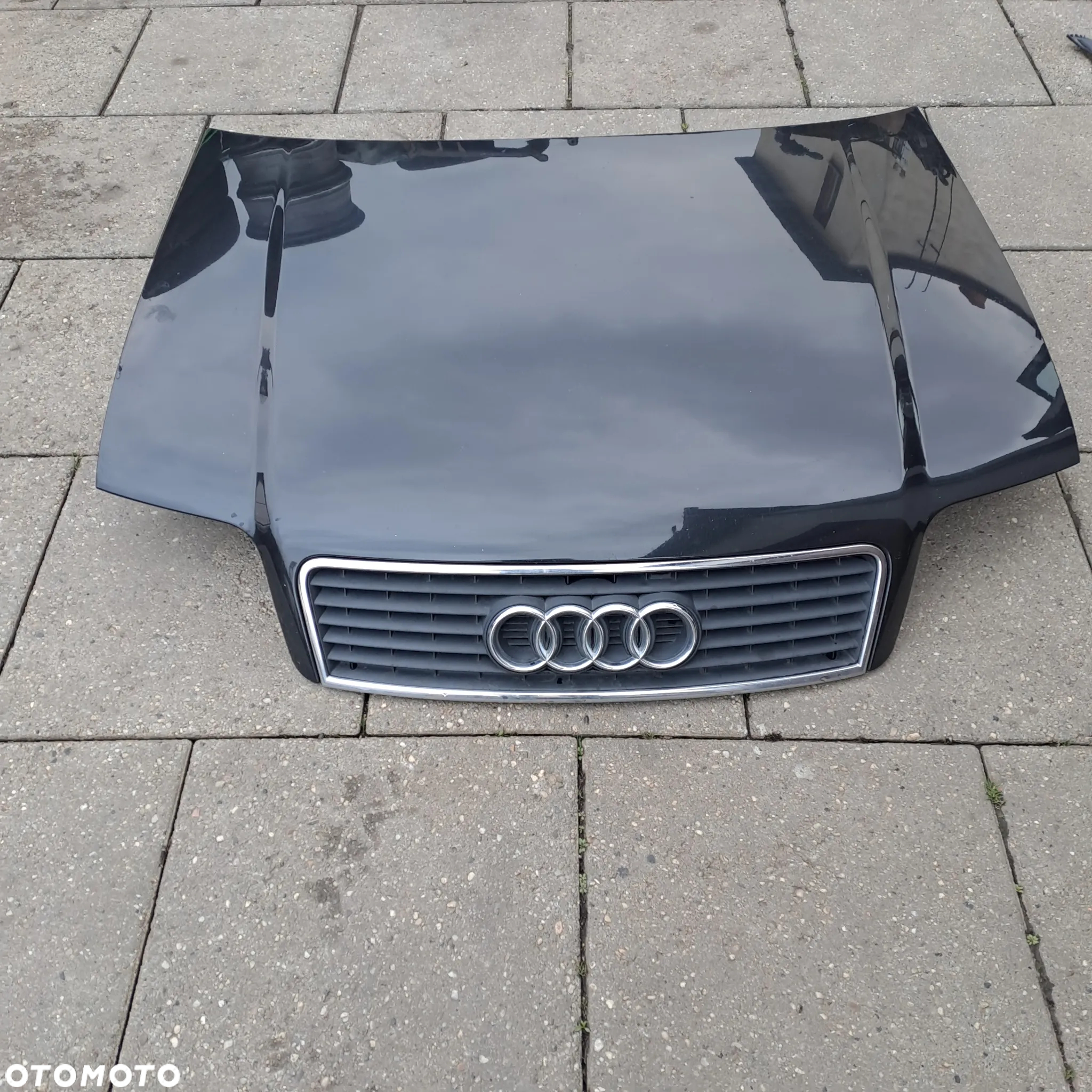 Audi A6 C5 FL zderzak przedni pod Xenon spryski kod lakieru LZ9W - 22