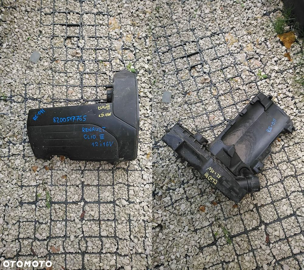 RENAULT DACIA OBUDOWA FILTRA POWIETRZA FILTR POWIETRZA - 11