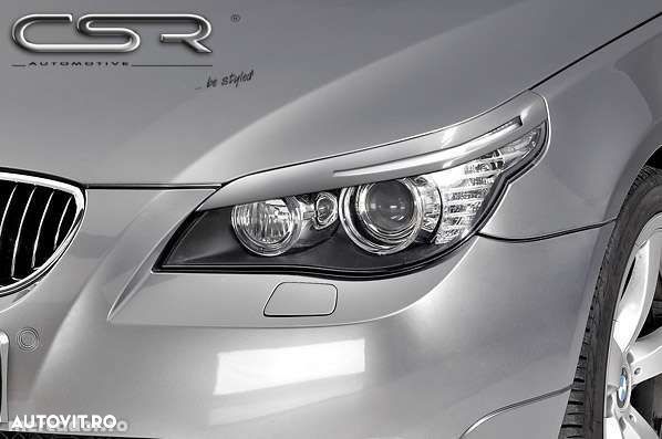 Pleoape faruri pentru BMW Seria 5 E60 / E61 SB121  CALITATE PREMIUM ⭐️⭐️⭐️⭐️⭐️ - 1