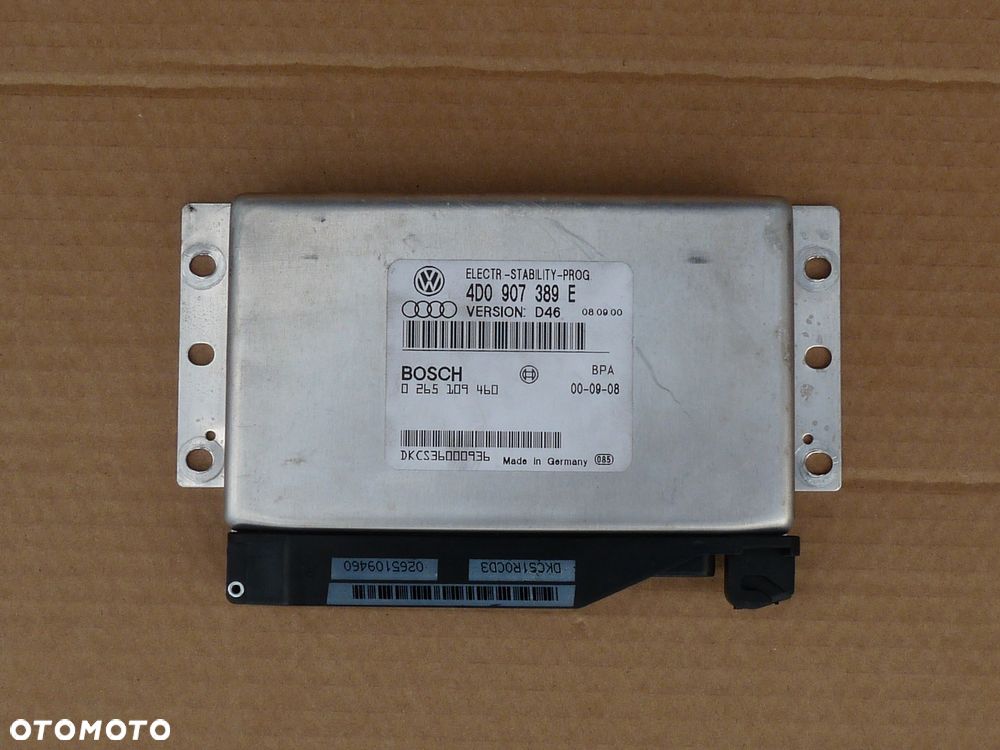 AUDI A8 D2 STEROWNIK MODUŁ ESP 4D0907389E - 5