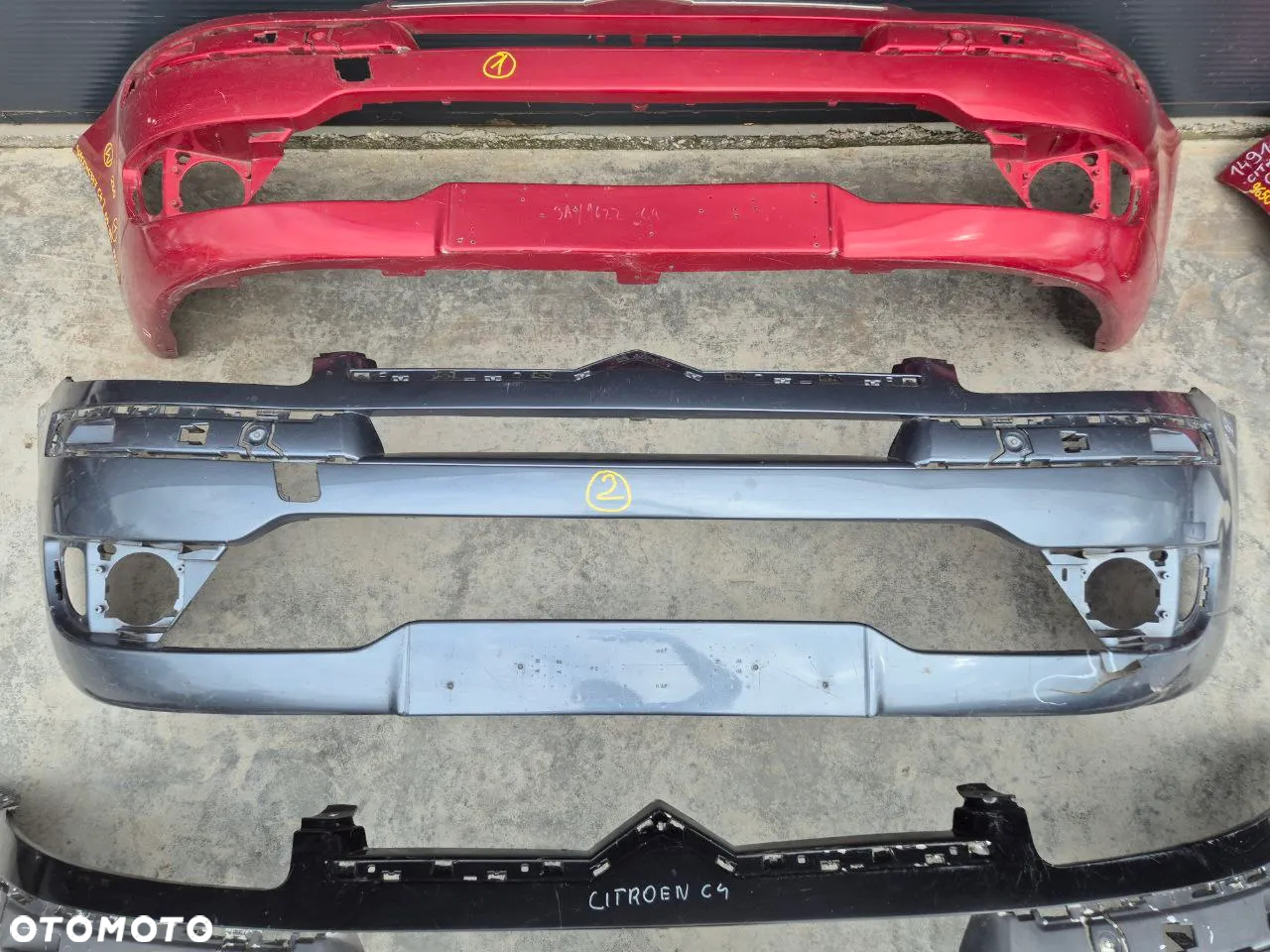 ZDERZAK PRZEDNI TYLNY CITROEN C4 I 04-08r - 5