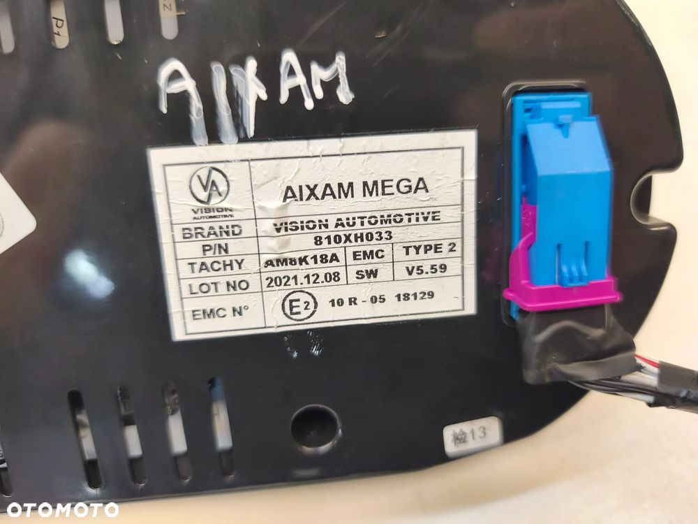 LICZNIK ZEGARY 810XH033 3248876 AIXAM MINAUTO S9 - 6