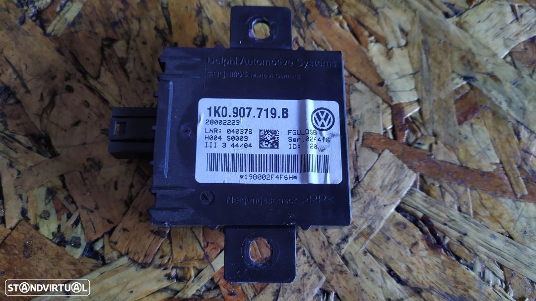 MODULO DO ALARME VOLKSWAGEN GOLF V TOURAN 1K0907719B - 1