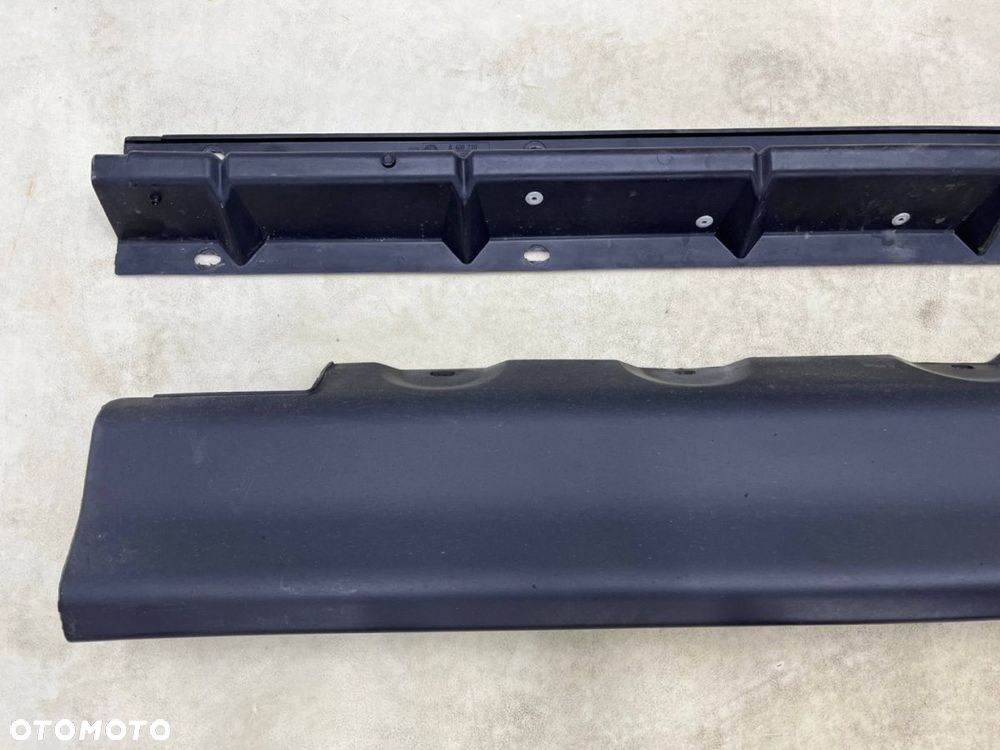 Nakładka progu BMW X5 I E53 99-06r. PRAWA listwa progowa nakładka błotnika ślizg mocowanie KOMPLET - 2