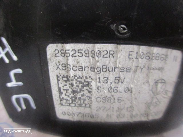 Modulo 285259902R RENAULT CLIO 4 SW 2014 1.5DCI 90CV 5P CINZA Módulo Conforto - 3