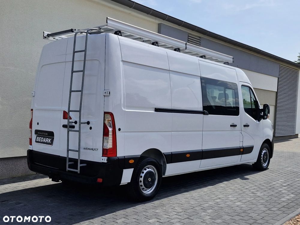 Opel Movano, L3H2, SALON POLSKA, 7 miejsc, DOKA, nawigacja, hak, tempomat, klima - 5