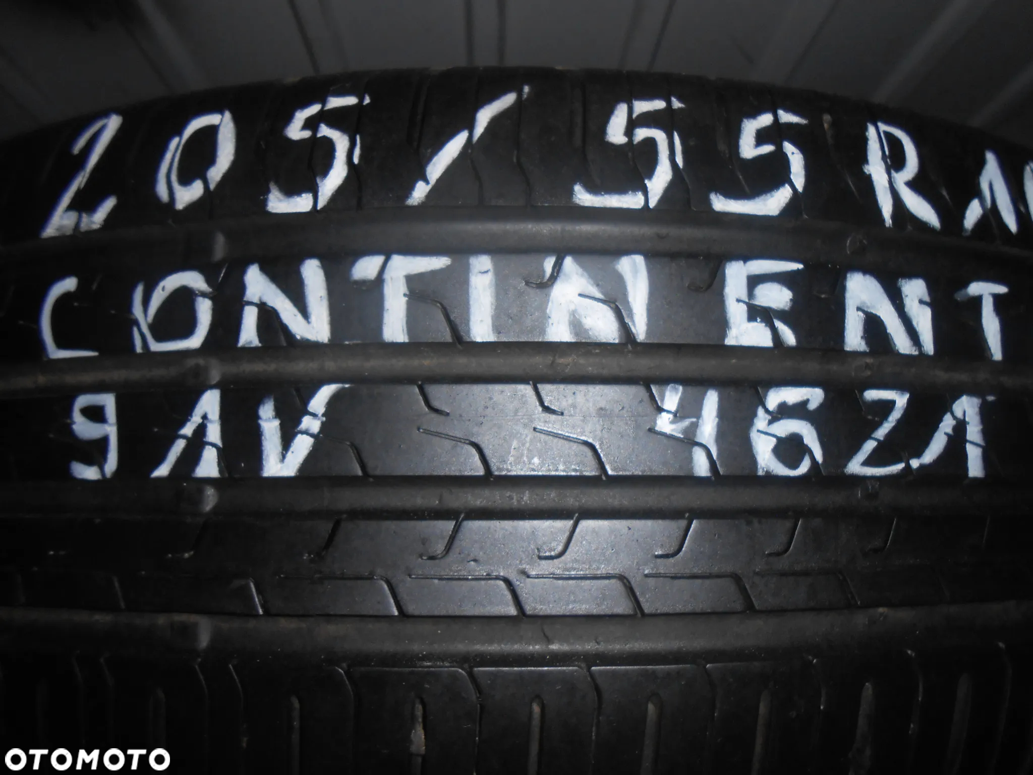 OPONY 205/55R16 CONTINENTAL ECO CONTACT 6 DOT 4621 / 3518 7.2MM - 2