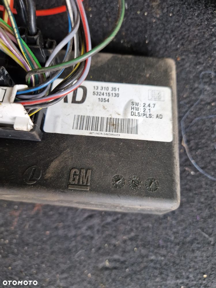 Opel Insignia A Moduł haka wiązka komplet oryginał - 2