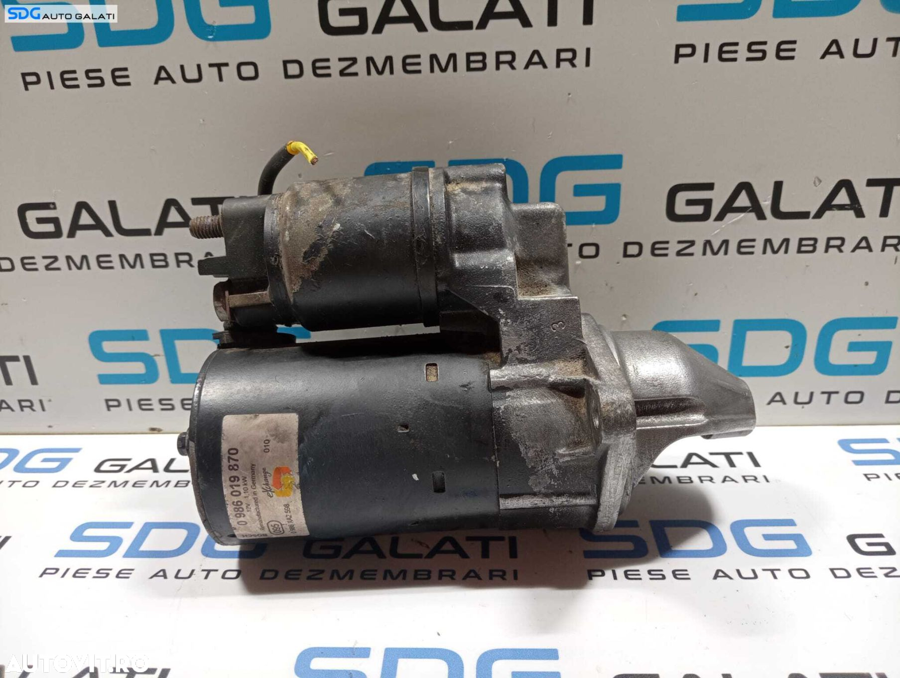 Electromotor cu 9 Dinti Caneluri Saab 93 9-3 1.8 2004 - 2015 Cod 0986019870 1005831153 [M3430] - 3