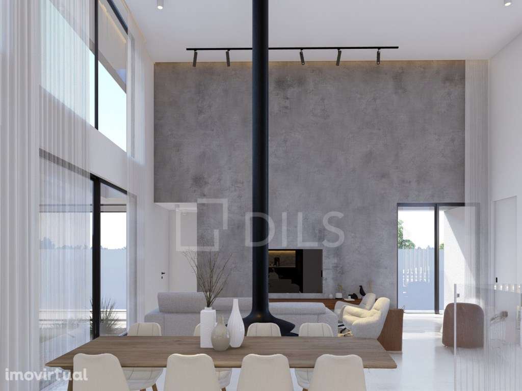 Moradia T3+1 independente, com jardim e 2 piscinas, na Verdizela - Grande imagem: 4/22