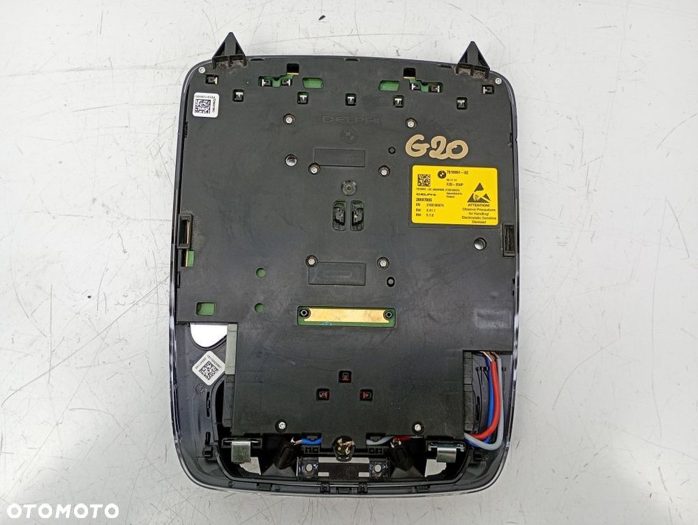 lampka kabiny panel sterowania dachu bmw x3 g01 x4 g02 g20 g21 7910991 - 4