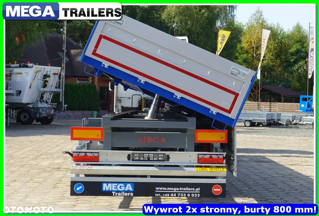 Mega 25 m³ wywrotka - platforma, 2-stronna, HARDOX 450 !!! - 10