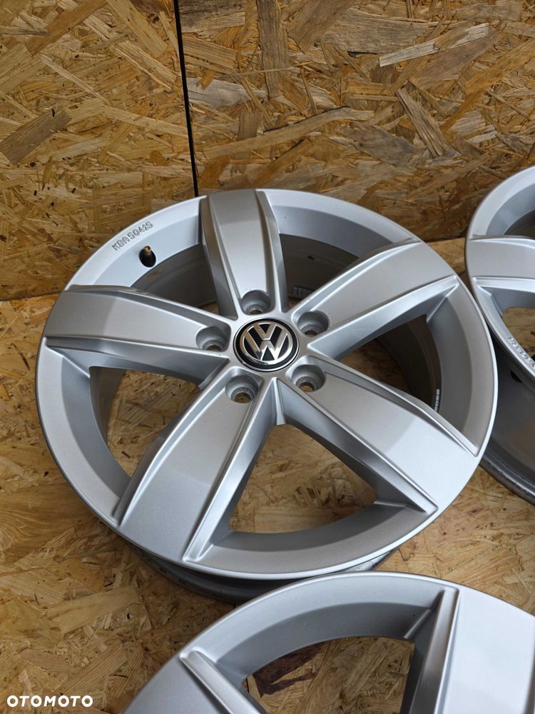 [1389] Felgi aluminiowe 16 cali VW ORYGINALNE et43 5x112 6Jx16H2 T-Roc Golf Caddy - 5