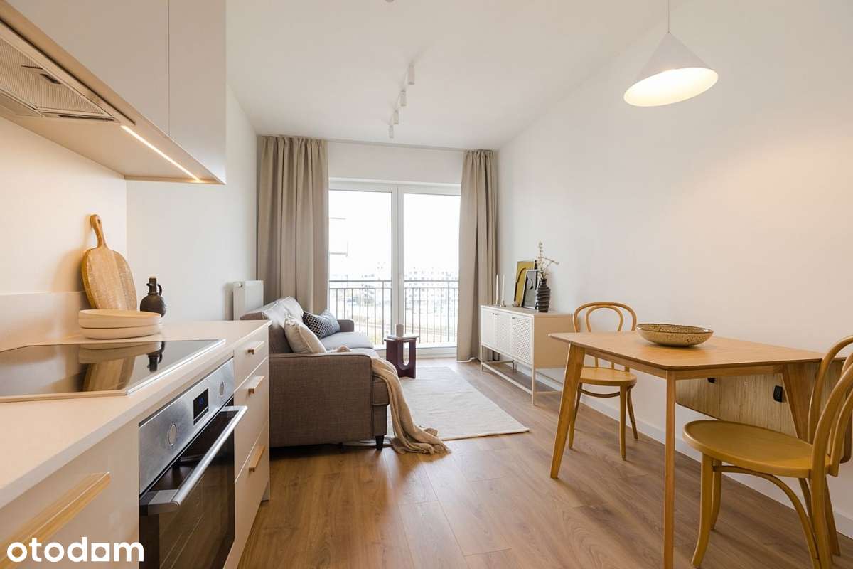 2-pokojowe | 37.93 m2 | Balkon | Internet w cenie | Bezpośrednio