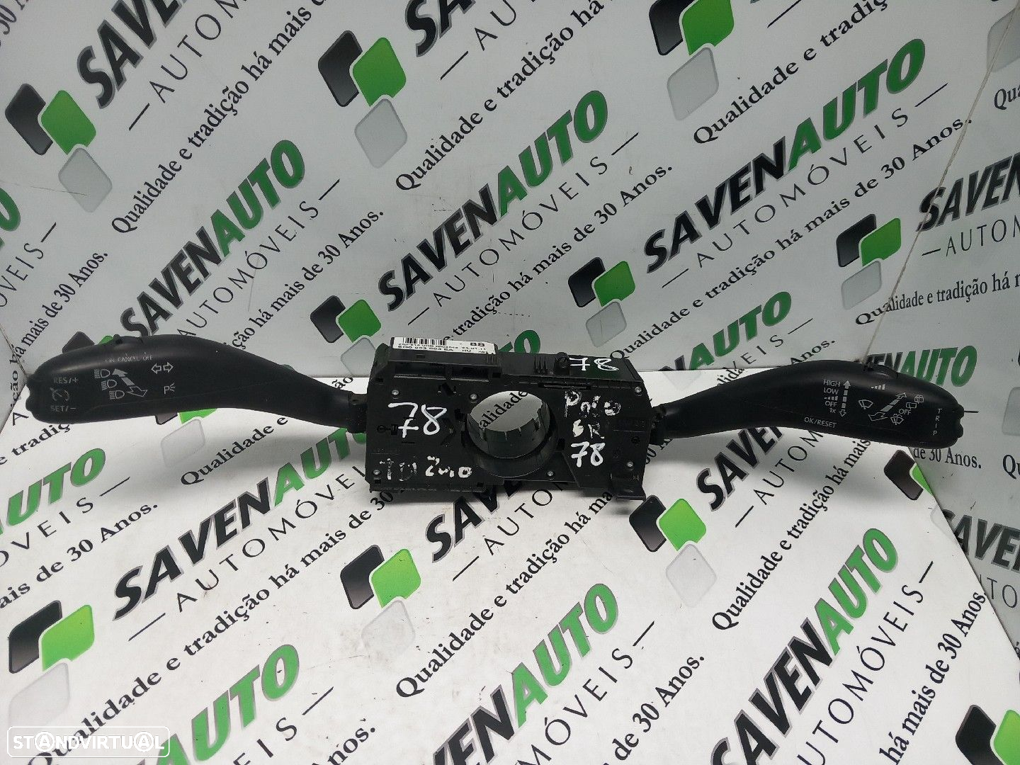 Conjunto (Comutador) Manetes (Piscas E Escovas) Volkswagen Polo (6R1, - 2