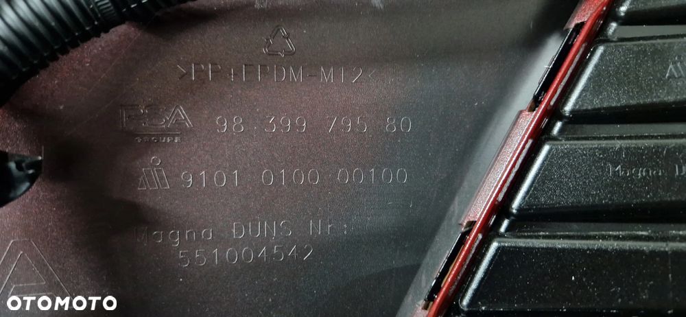 ZDERZAK TYŁ OPEL ASTRA L VI GS-LINE ZDERZAK TYL ASTRA 6 KOMBI 4xPDC - 4