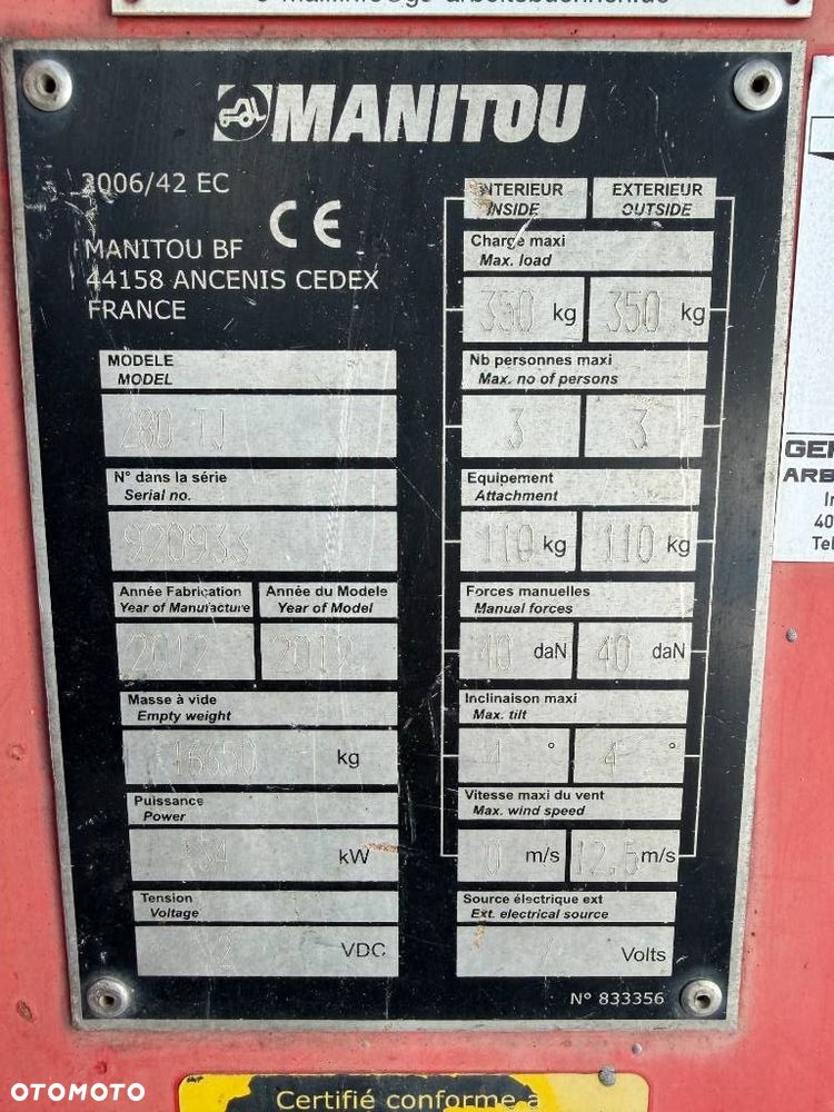 Manitou 280 TJ - 16