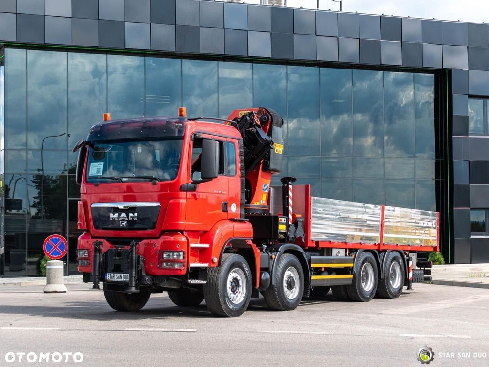 MAN TGS 35.480 8x6 PALFINGER PK 50002 EH HDS Żuraw - 10