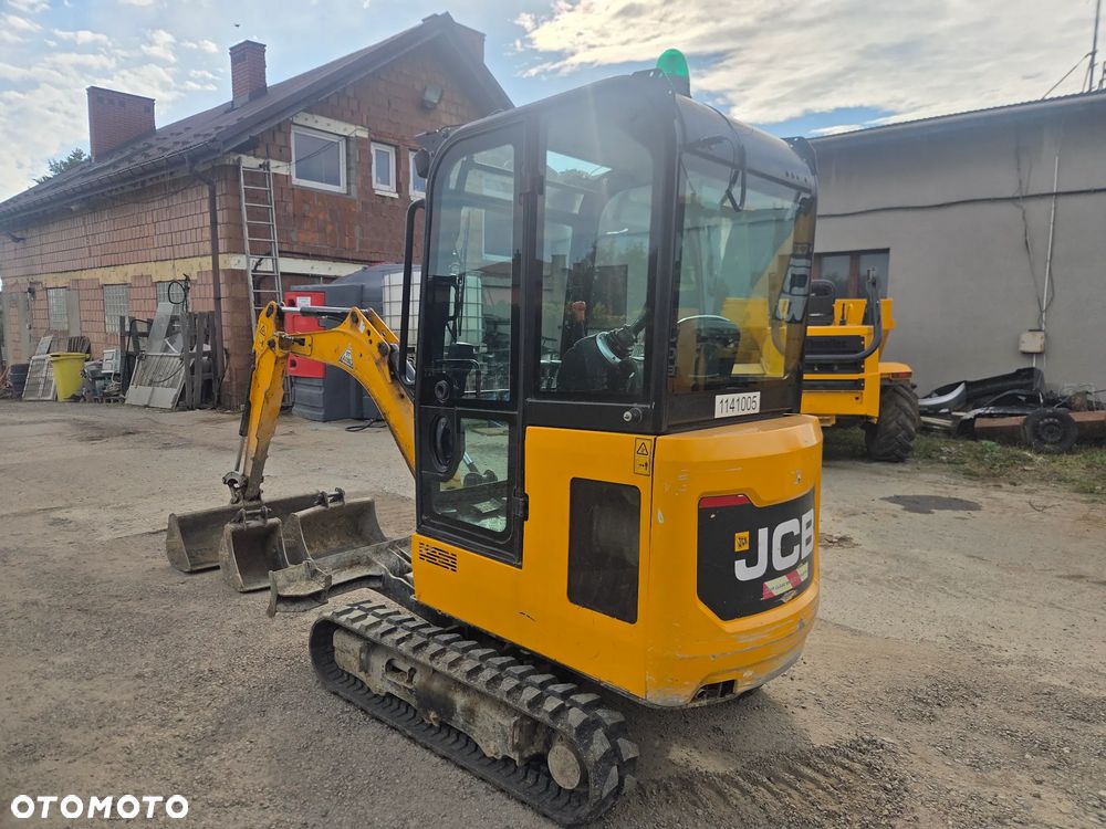 JCB 16C podwozie rozszerzane  minikoparka - 3